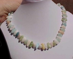 Multi Color Aquamarine Flat Small Pebbles