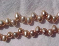 Lilac Glow Dancing Pearls, 6-6.5mm