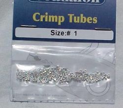Silver Plated Crimps, Size #3