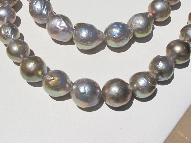 Freshwater Pearls Beads 14-16mm Rice Mixed Color.