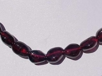 Red Garnet Polished Pebbles, A Grade, 7-8mm