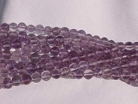 Amethyst Rounds, 3.5-4.5mm