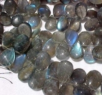 Labradorite Polished Briolettes, 13x8mm