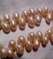 Cotton Candy Pink Dancing Pearls, 6.5-7mm