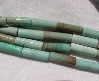 Queen Forest Agate Tubes, 13x4mm