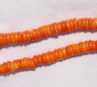 Orange Coral Heshi, 9-11mm