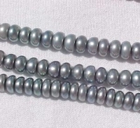 Pewter Blue, 5.5-6mm button