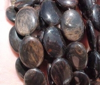 Mahogany Obsidian Ovals, 20x15mm