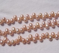 Sunrise Pink Dancing Pearls, 4.5-5mm