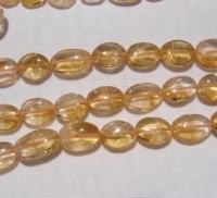 Deep Citrine Ovals, 9x6mm