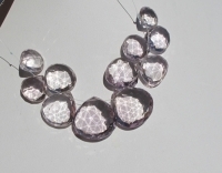 Lavender Amethyst Briolette Suite , 14-23mm