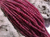 Red Garnet Rounds, 2-2.5mm