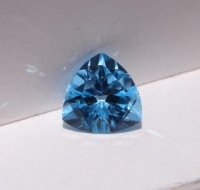 Swiss Blue Topaz Trillion Cut, 9x9mm