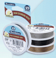 Beadalon Bright .018 49-strand Wire, 30'