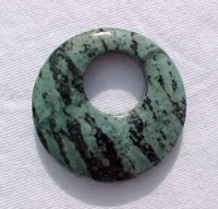 African Turquoise Go-Go Donut, 45mm