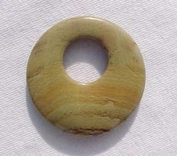 Khaki Jasper Go-Go Donut, 44mm