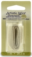 Artistic Wire Silver Mesh, 18mm, 1-meter