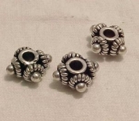 Bali Hai Carved Beads, 8.8mm, Ea.