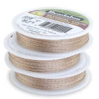 Beadalon Silver Rose Color .015 7-strand Wire, 30'