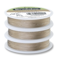 Beadalon Champagne .015 7-strand Wire, 30'