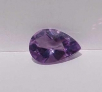 Amethyst Pear Cut, 10x7mm