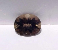 Smoky Quartz Oval Cut, 12x10mm