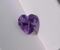 Amethyst Heart Cut, 8x8mm