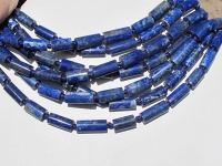 Afghan Lapis Lazuli LG Barrel Shapes, 8x18mm