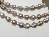 Goldwash Lilac Meteor 'Fireball' Pearls, 11-13mm