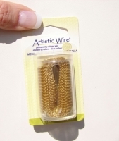Artistic Wire Gold Mesh, 18mm, 1-meter