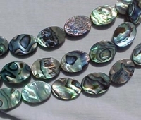 Abalone Ovals, 18x13mm