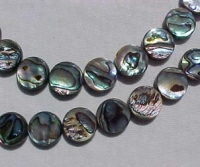 Abalone Coins, 12mm