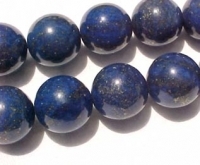 Royal Blue Lapis Rounds, A Grade, 16mm