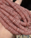 Rhodocrosite Pink, 8mm rondel
