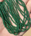 Dark Green Zirconia Faceted Rounds, 3mm