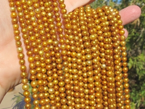 Golden Copper, 5-5.5mm round potato