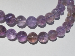 Amethyst/Ametrine Polished Rounds, 12mm