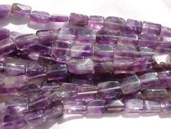 Amethyst Bricks, B Grade, 9x5mm