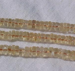 Light Gold Citrine Heshi, 4.5-5mm