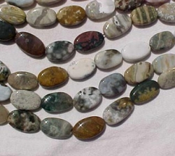 Ocean Jasper Ovals, 13x18mm