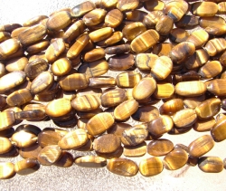 Tigerseye Ovals, 10x6mm