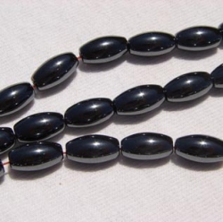 Hematite Rice, 6x12mm