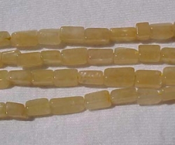 Butterscotch Adventurine Bricks, 9x4mm