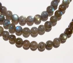 Labradorite Polished Rounds, 9mm