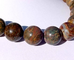 Green Opal (Dark) Rounds, 16mm