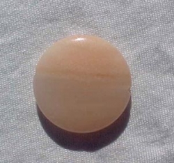 Peach Buff Aventurine Coins, 30mm, each