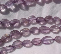 Amethyst Ovals Light, 10x8mm