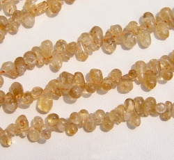 Citrine Topdrill Teardrop 7x5mm