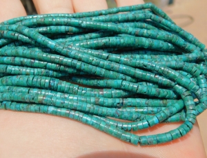 Heshi Turquoise, DK Blue Green, 3mm