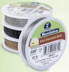 Beadalon Bright .018 7-strand Wire, 100'